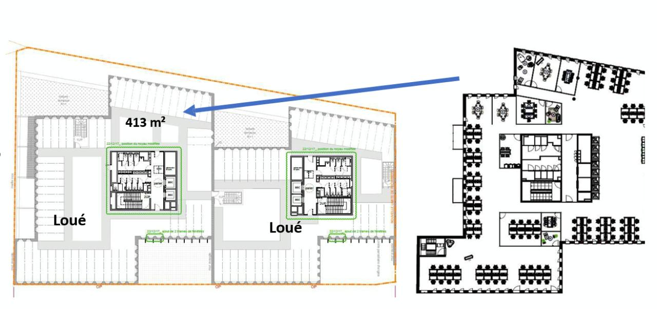 Bureau Lyon 4260m² Location bureau Lyon Rhône OLBUR2110014 13